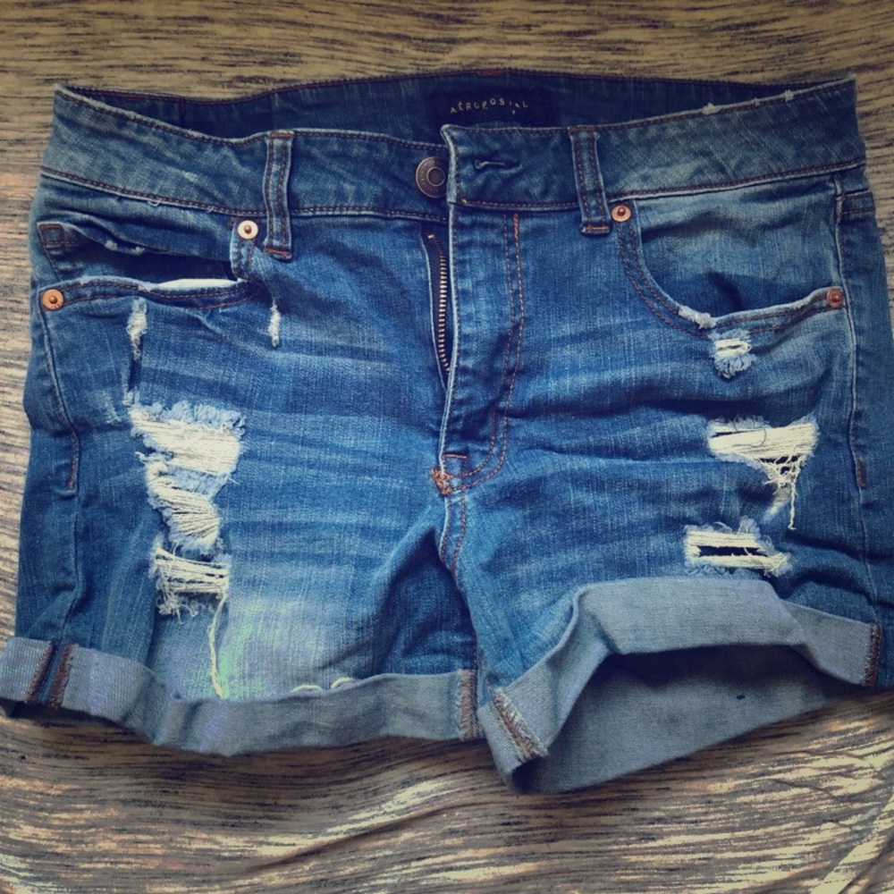 Aeropostale jean shorts